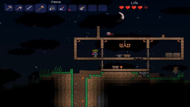 Let's Play Terraria - Часть 7(Расширяем дом!) смотреть онлайн