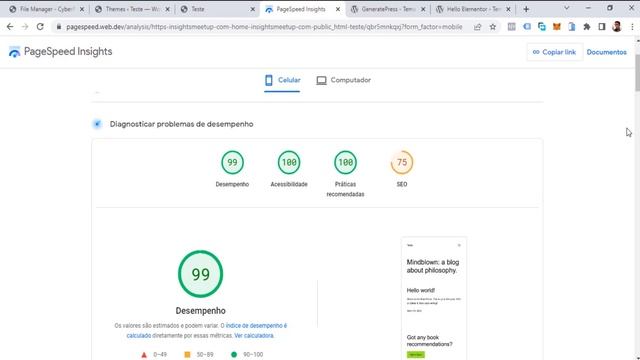 Como escolher um Tema Rápido de ótima Performance para seu site WordPress? [Core Web Vitals] смотреть онлайн