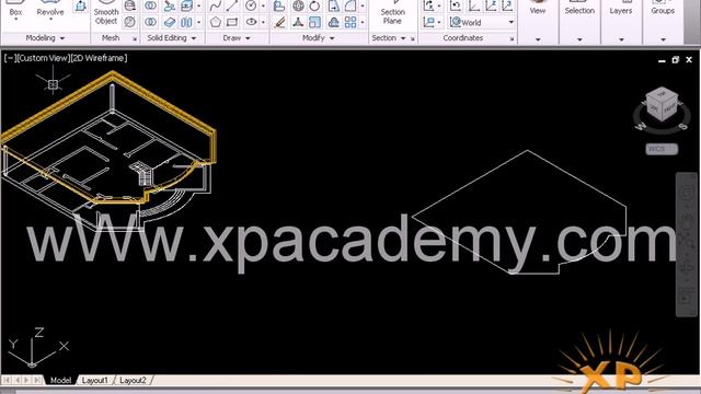 130 3d railing AutoCAD 2013 смотреть онлайн