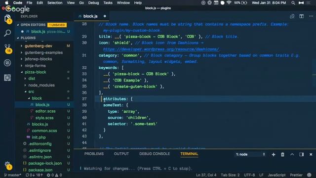 Intro to Gutenberg Blocks, Part 2: Creating a Block with create-guten-block смотреть онлайн