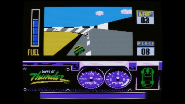 Days Of Thunder (1990) - Nintendo Entertainment System NES смотреть онлайн
