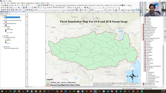 ArcGIS T11: How To Calculate Basin Average Value From Raster Data Using Zonal Statistics смотреть онлайн