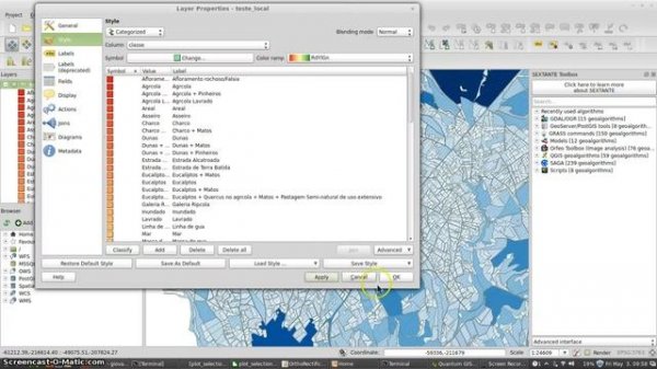 Saving layer styles into PostgreSQL/PostGIS with Quantum GIS
