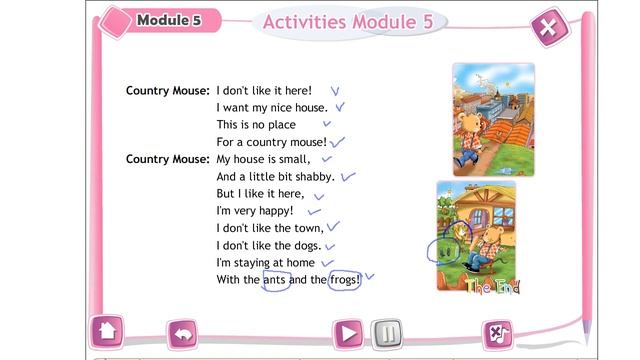 Сказка Городская и сельская мышка 2 класс смотреть онлайн