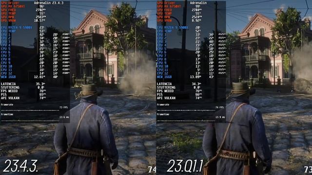 NOVO DRIVER PRO 23.Q1.1 - Comparativo com o 23.4.3 | Adrenalin Radeon - AMD Software Update смотреть онлайн