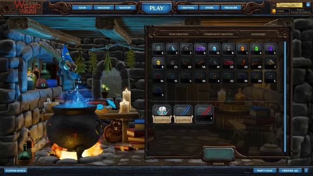 Magicka: Wizard Wars. Crafting: salvage button bug смотреть онлайн