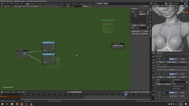 Procedural scales in Blender 2.8 part 1 смотреть онлайн