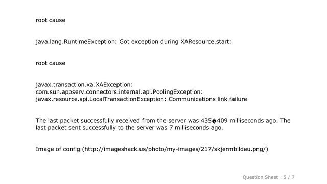 MySQL : Why do I need to flush the connection pool each time I redeploy? смотреть онлайн