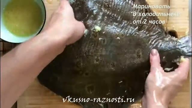 Камбала запечённая в духовке простой рецепт смотреть онлайн