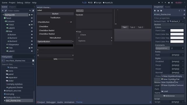 Intro to Themes in Godot: User Interface (tutorial) смотреть онлайн