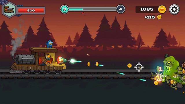 IMPOSTOR SHOOTER MONSTER RUN - Walkthrough Gameplay Part 1 - INTRO (iOS Android) смотреть онлайн