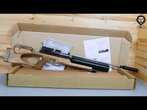 Пневматическая винтовка Дубрава Чекан Карабин Колба 7.62 V4 (580 мм, Орех) видео обзор 4k