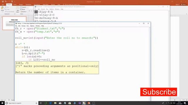 Updating records in text file смотреть онлайн