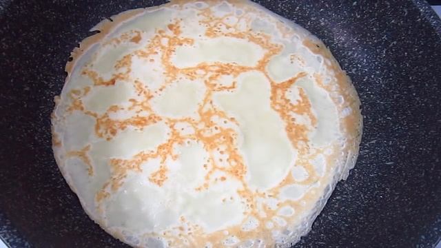 Блины с Творожно - Банановой Начинкой/ Pancakes With Curd - Banana Filling