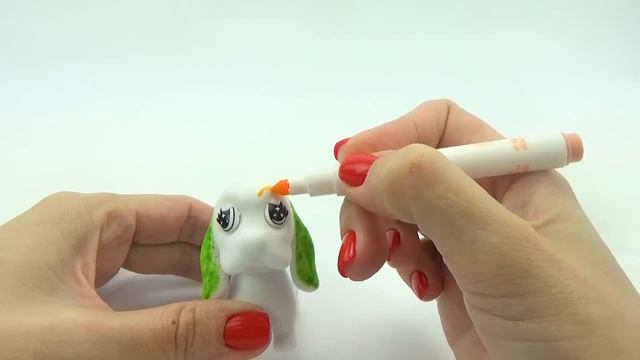 Забавная игрушка-раскраска. Раскрашиваем собачек. смотреть онлайн