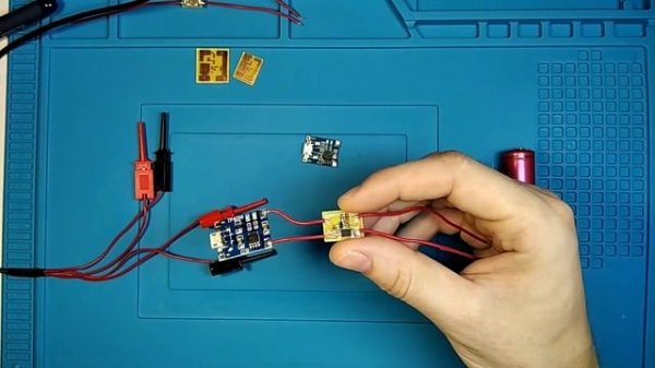 Защита модуля TP4056 от КЗ и переполюсовки