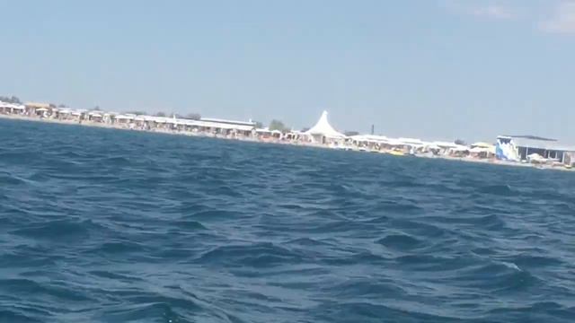 КРЫМ. Евпатория. Показываем друзьям город. Лучший пляж в Евпатории. Влог часть 1. смотреть онлайн