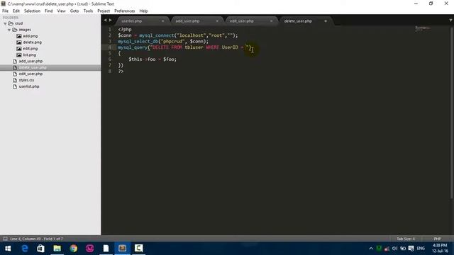PHP MySQL Tutorial (CRUD) - Create Read Update Delete mysql data - Part 05 смотреть онлайн