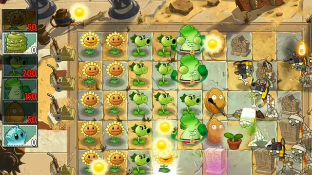 Plants VS Zombies 2! Pyramid of Doom! Уровень 13! Прорвались! Серия 113! Растения Против Зомби 2 смотреть онлайн