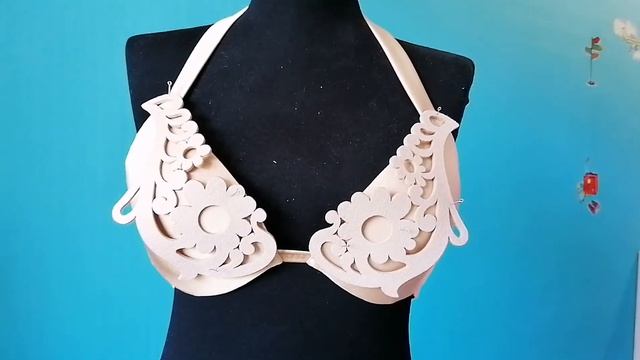 #5 Фетровые Основы. Лиф для Танца Живота. Belly Dance costume bra смотреть онлайн