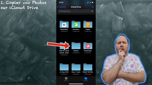 Copier / Envoyer vos Photos sur iCloud Drive - Libérer du Stockage (iPhone/iPad) смотреть онлайн