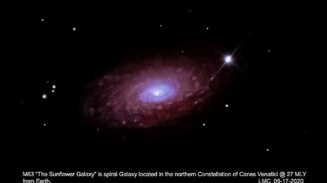 M63 Sunflower Galaxy 2020 смотреть онлайн