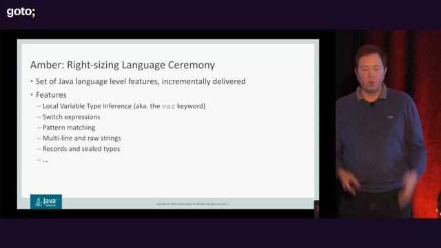 Java Current and Future • Georges Saab & Mikael Vidstedt • GOTO 2019 смотреть онлайн