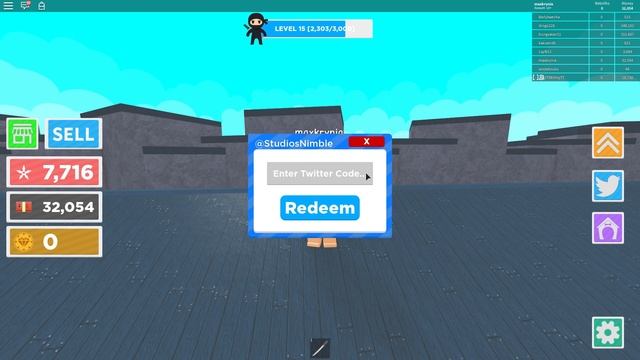 КОДЫ НА СИМУЛЯТОР НИНДЗИ! Ninja Masters CODES! смотреть онлайн