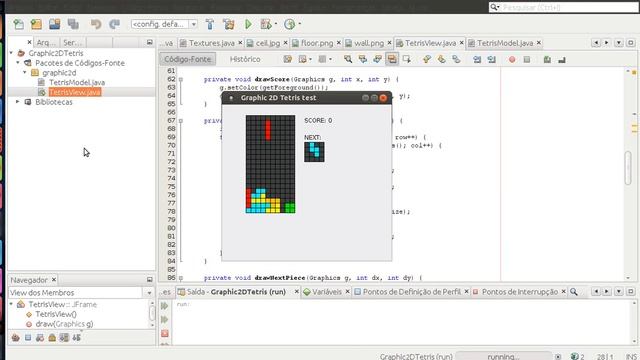 Java 2D Game from scratch - Graphic 2D Tetris (1984) test смотреть онлайн