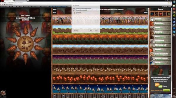 Install Cookie Monster for Cookie Clicker
