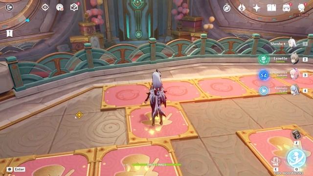 Tile Puzzle (Lyney Story Quest) Activate All Magic Steps | Genshin Impact смотреть онлайн
