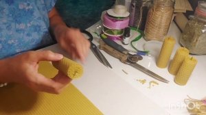 СВЕЧИ ИЗ ВОЩИНЫ. ПОДРОБНЫЙ МАСТЕР-КЛАСС ПО ИЗГОТОВЛЕНИЮ СВЕЧЕЙ И ИХ УПАКОВКА.