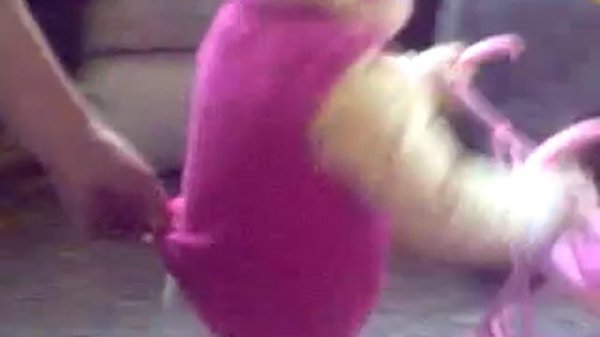 +Люся с коляской