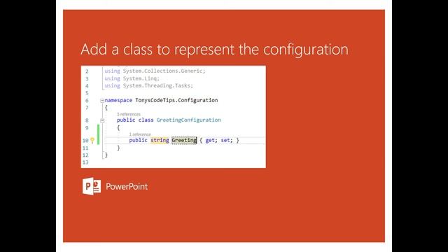 .NET Core Strongly Typed Configuration смотреть онлайн