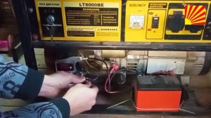 Счетчик моточасов. Установка на бензиновый генератор.