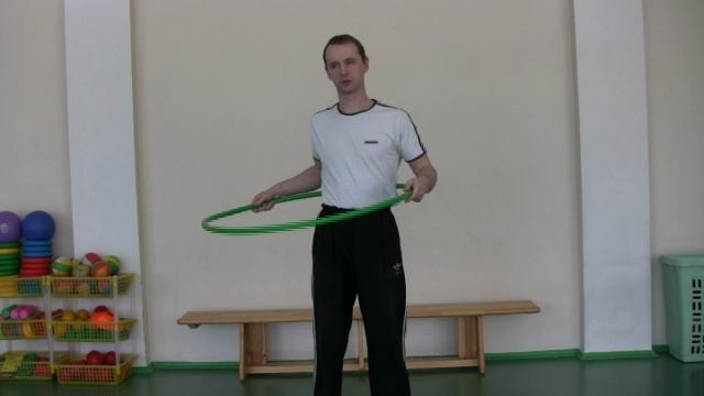 Вращение обруча - учимся крутить обруч на туловище смотреть онлайн
