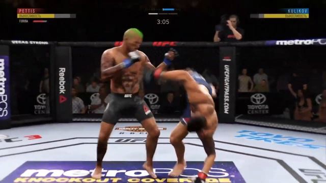 UFS 3 Первый бой