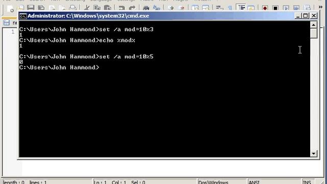 Batch 15 Modulus Operator [whoops] смотреть онлайн