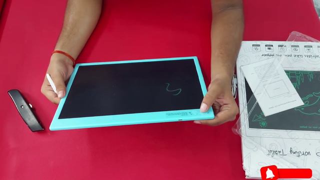 LCD Writing Tablet 16 Inch USB Rechargeable Scribble Board for Kids смотреть онлайн