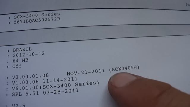 Como Imprimir o Relatório SCX-3400, SCX-3405, SCX-3405W #reset #scx-3400 смотреть онлайн