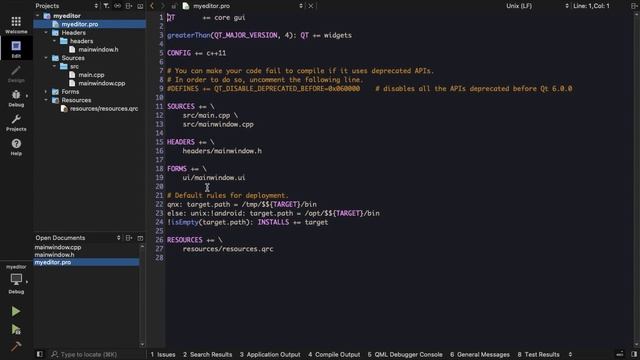 Tutoriel framework GUI Qt Français | Chapitre 6 | Éditer du texte avec QPlainTextEdit смотреть онлайн