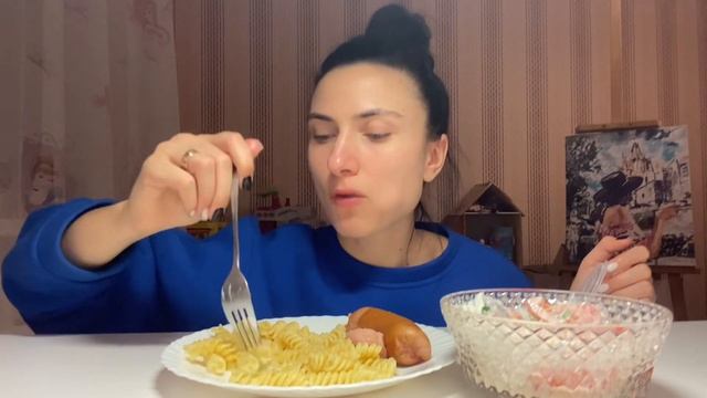 МУКБАНГ САРДЕЛЬКИ С МАКАРОНАМИ Вскрою ли я конверт, в котором будет лежать, дата моей смерти?