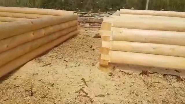 На нашей стройплощадке будущий дом 6х6 м с трехметровой террасой смотреть онлайн