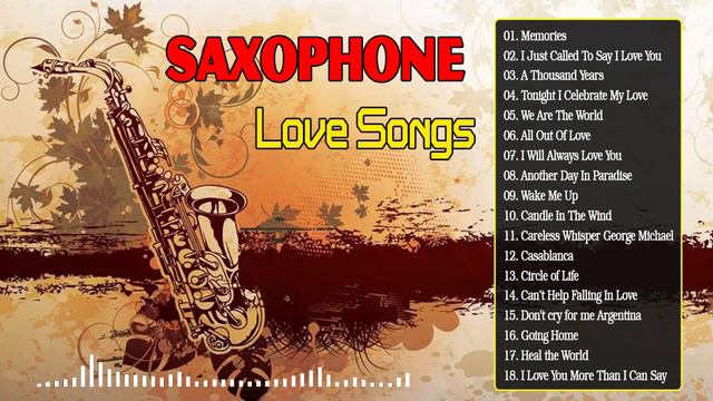 Best Saxophone Cover Popular Songs 2021 -  Best Relaxing Instrumental Music