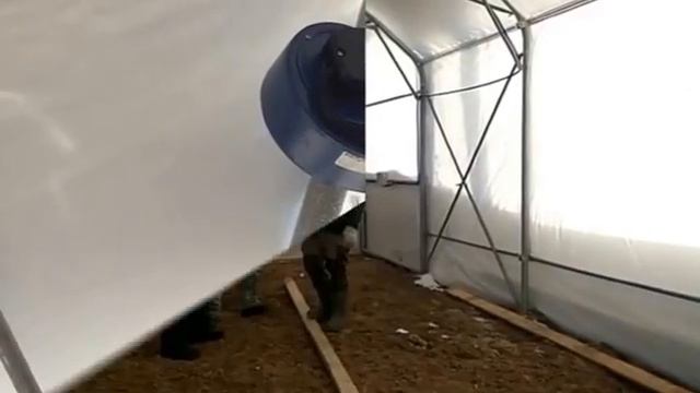 Строительство профессиональной туннельной теплицы смотреть онлайн