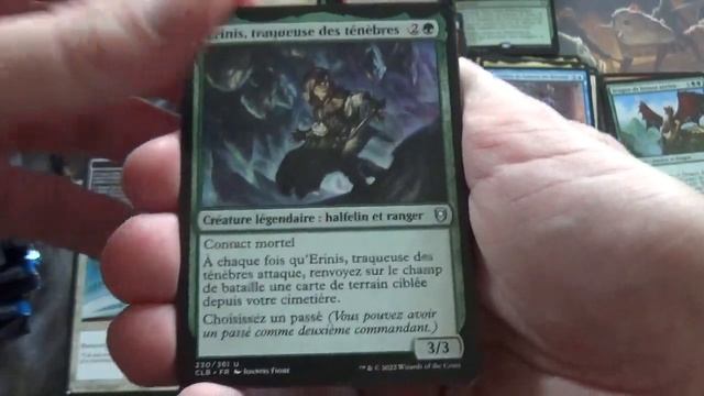 Ouverture De 18 Boosters D'extension Commander Légendes, La Bataille De La Porte De Baldur