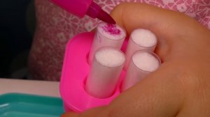DIY Pom Pom Wow КРАСИМ Помпоны Видео для Детей Опыты и Игры для Девочек Игрушки decoration station