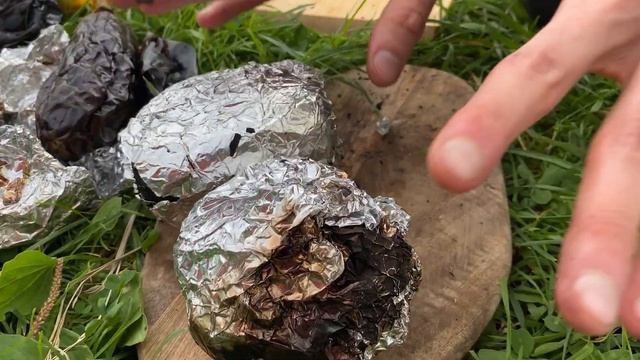 Готовим Бабагануш на углях | Израильская кухня