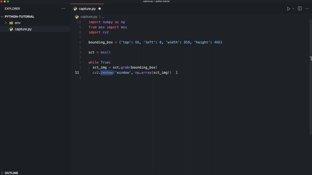 Mit Python und OpenCV den Bildschirm aufnehmen | Computer Vision смотреть онлайн