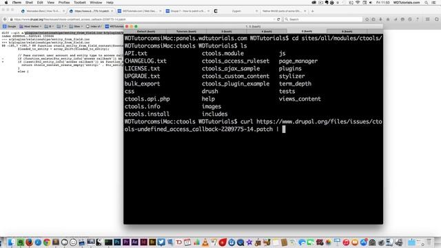 Drupal 7 - How To Apply Patches In Mac, Linux And Windows смотреть онлайн